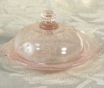 Light Pink Butter Dish